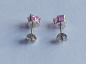 Preview: pinke zirkonia-silber-ohrringe----